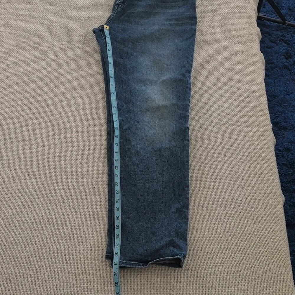 Gap Jeans Men's 36 Easy Temp Straight Relaxed Mid-rise‎ Stretch Blue